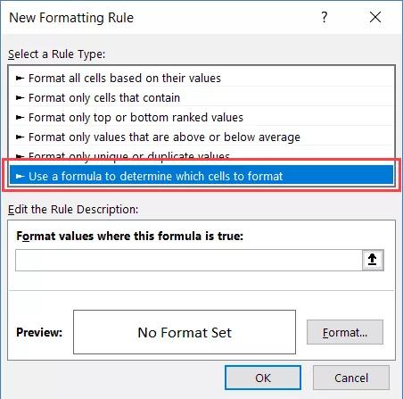 Hướng dẫn cách đánh dấu hàng dựa trên giá trị ô trong Excel